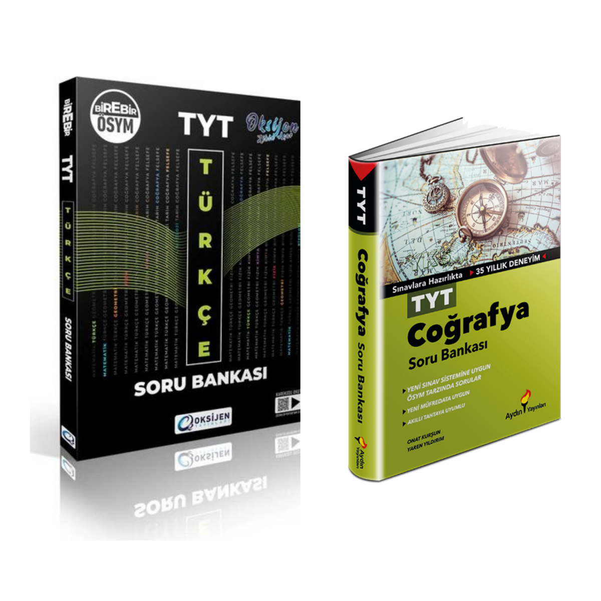 Oksijen Yayınları Tyt Türkçe & Tyt Coğrafya Soru Bankası Oksijen Yayınları Tyt Türkçe & Tyt Coğrafya Soru Bankası