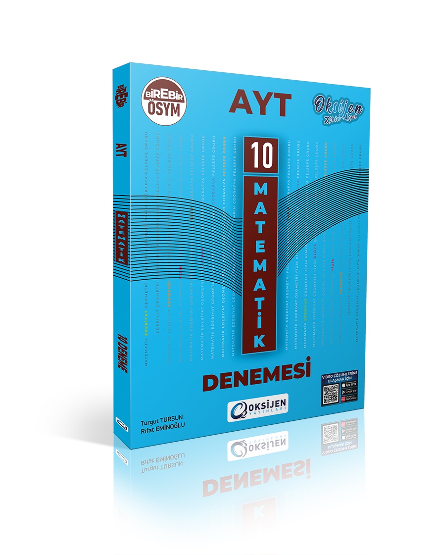 Oksijen Yayınları Ayt 10 Matematik Denemesi Birebir ösym