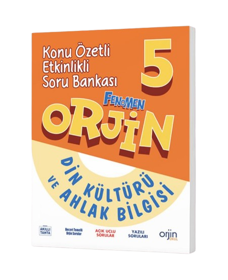 Orjin 5. Sınıf Din Kültürü Konu Özetli Soru Bankası