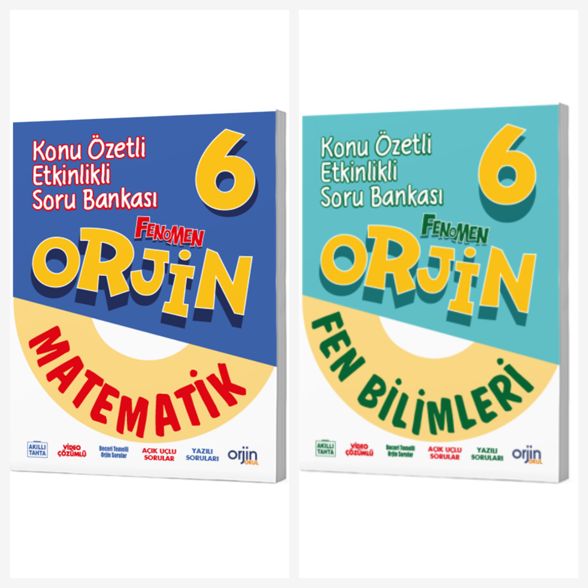 Orjin 6. Sınıf Matematik & Fen Soru Bankası Orjin 6. Sınıf Matematik & Fen Soru Bankası
