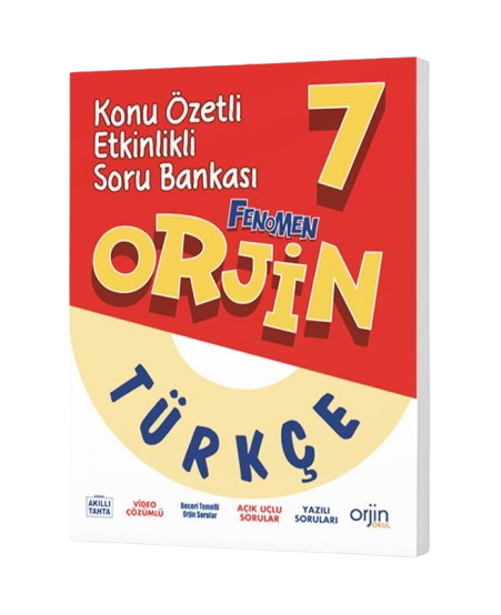 Orjin 7. Sınıf Türkçe Konu Özetli Soru Bankası