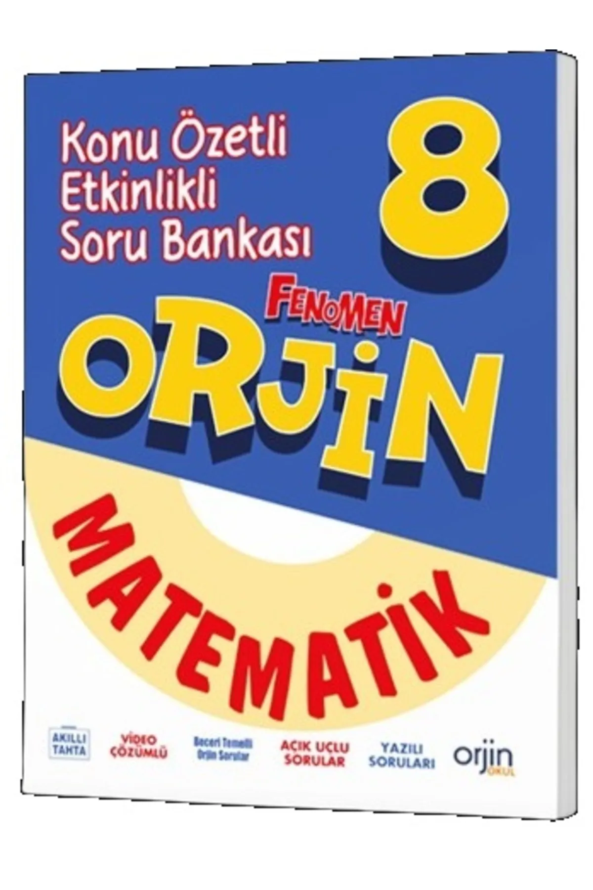 Orjin 8. Sınıf Matematik Konu Özetli Soru Bankası