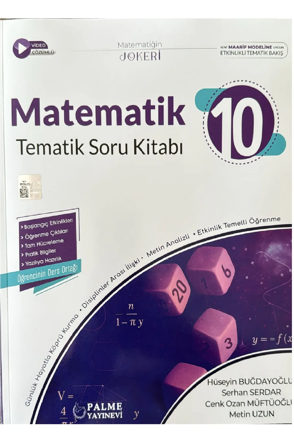 Palme Yayınevi 10.SINIF JOKER MATEMATİK SORU KİTABI TEMATİK *YENİ MÜFREDAT* Palme Yayınevi 10.SINIF JOKER MATEMATİK SORU KİTABI TEMATİK *YENİ MÜFREDAT*