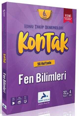 Paraf 6. Sınıf Fen Bilimleri 36 Kontak Deneme Paraf 6. Sınıf Fen Bilimleri 36 Kontak Deneme