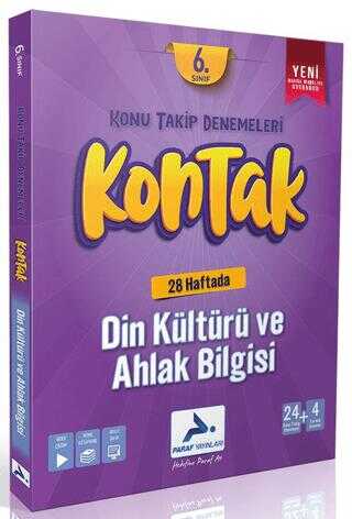 Paraf 6. Sınıf Kontak Din Kültürü ve Ahlak Bilgisi Konu Takip Denemeleri Paraf 6. Sınıf Kontak Din Kültürü ve Ahlak Bilgisi Konu Takip Denemeleri