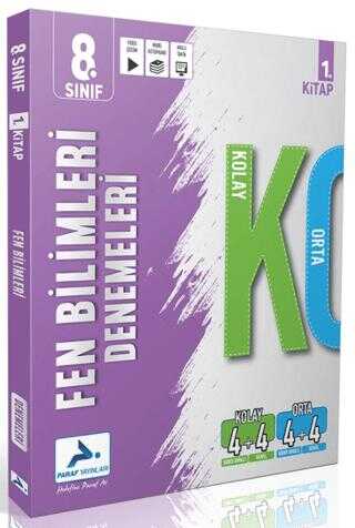 Paraf 8. Sınıf Fen Bilimleri Kolay Orta Branş Deneme Paraf 8. Sınıf Fen Bilimleri Kolay Orta Branş Deneme