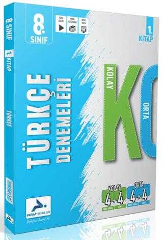 Paraf 8. Sınıf Türkçe Kolay Orta Branş Deneme