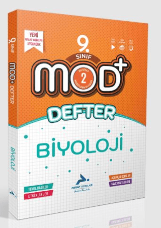 Paraf 9. Sınıf Mod Biyoloji Defter