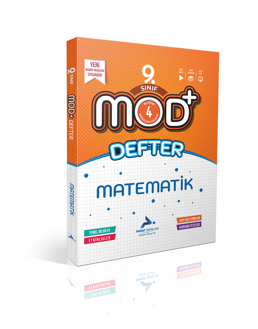 Paraf 9. Sınıf Mod Matematik Defter Paraf 9. Sınıf Mod Matematik Defter