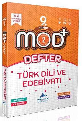 Paraf 9. Sınıf Mod Türk Dili ve Edebiyatı Defter Paraf 9. Sınıf Mod Türk Dili ve Edebiyatı Defter