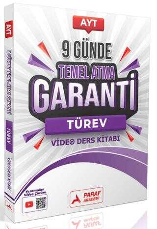 Paraf Akademi 9 Günde Temel Atma Garanti Türev Video Ders Kitabı Paraf Akademi 9 Günde Temel Atma Garanti Türev Video Ders Kitabı
