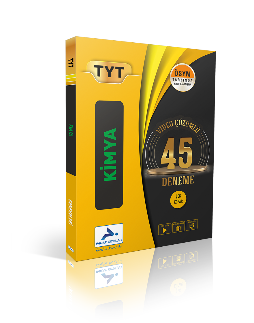 Paraf Tyt Kimya 45 Deneme Paraf Tyt Kimya 45 Deneme