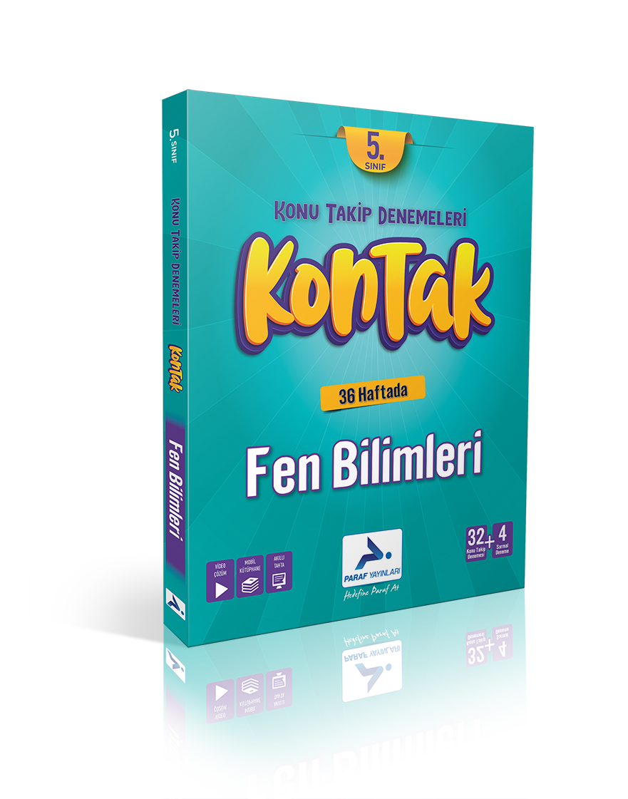 Paraf Yayınları 5. Sınıf  Kontak 36 Haftada Fen Bilimleri