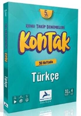 Paraf Yayınları 5. Sınıf Kontak 36 Haftada Türkçe Paraf Yayınları 5. Sınıf Kontak 36 Haftada Türkçe