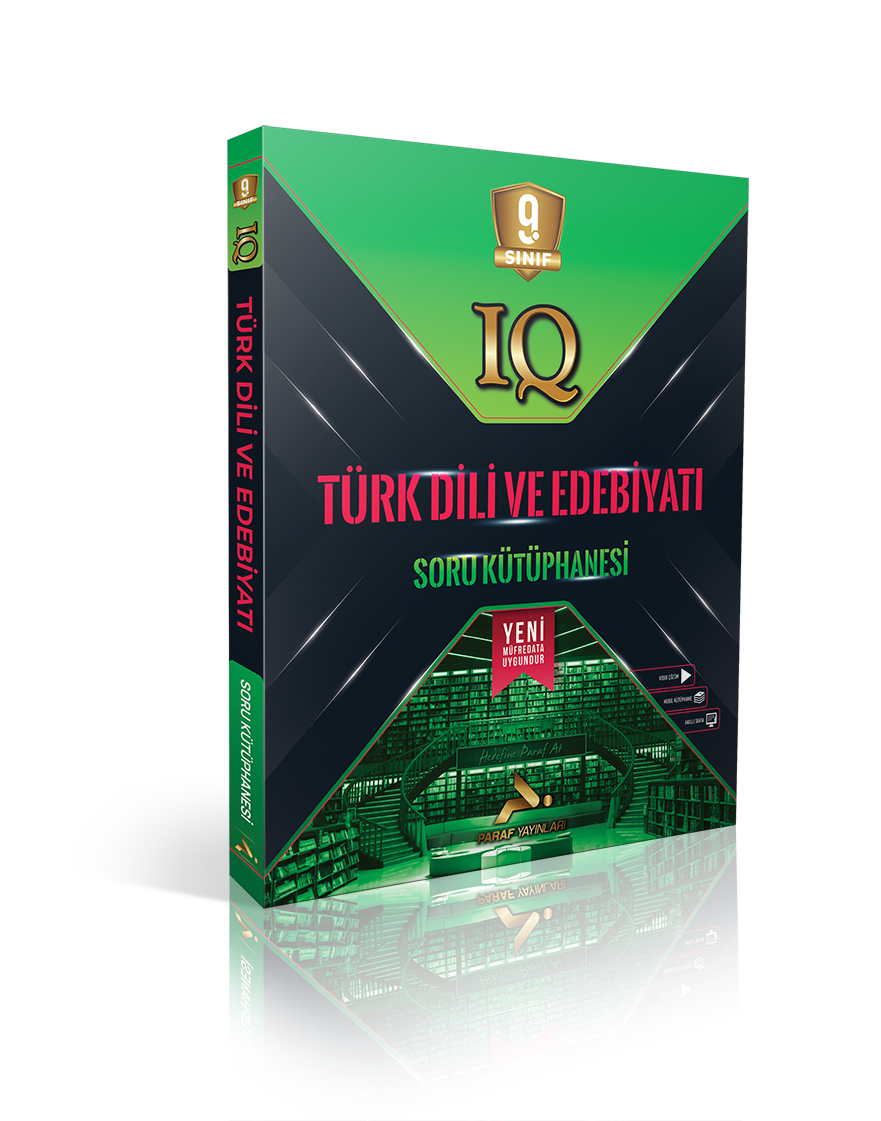 Paraf Yayınları 9. Sınıf IQ Türk Dili Ve Edebiyatı Soru Kütüphanesi Paraf Yayınları 9. Sınıf IQ Türk Dili Ve Edebiyatı Soru Kütüphanesi