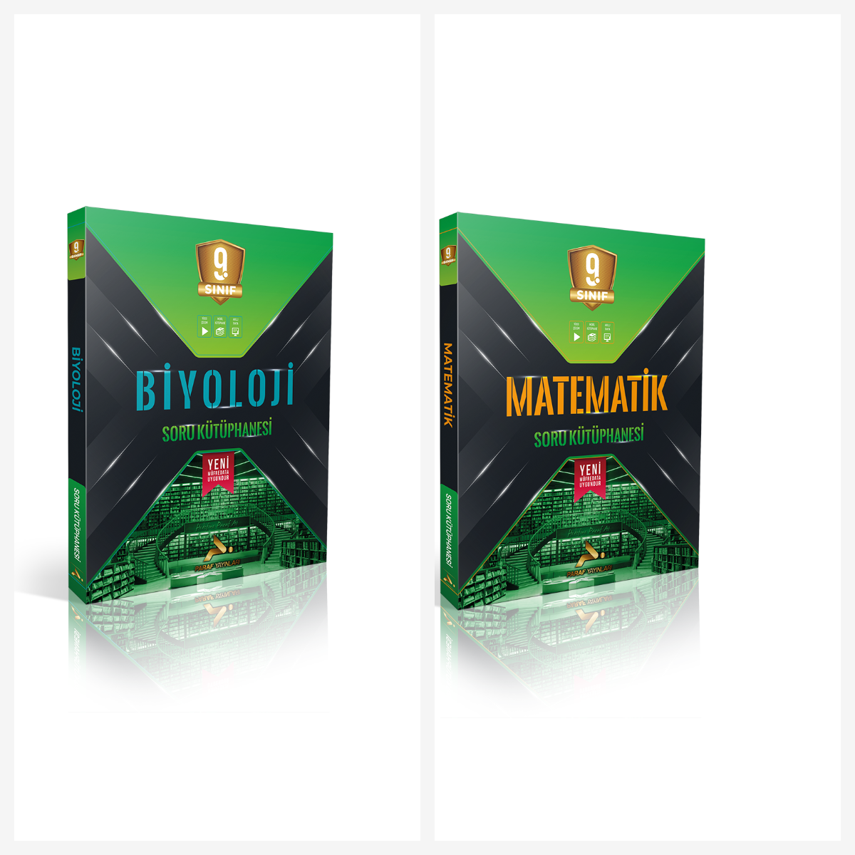 Paraf Yayınları 9. Sınıf Matematik & Biyoloji Soru Kütüphanesi Paraf Yayınları 9. Sınıf Matematik & Biyoloji Soru Kütüphanesi