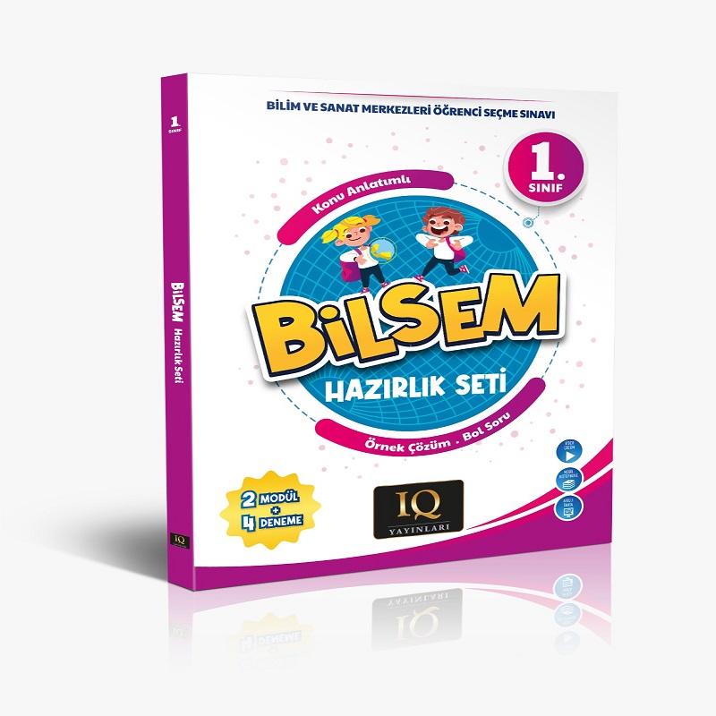 Paraf Yayınları IQ 1. Sınıf Bilsem Hazırlık Seti Paraf Yayınları IQ 1. Sınıf Bilsem Hazırlık Seti