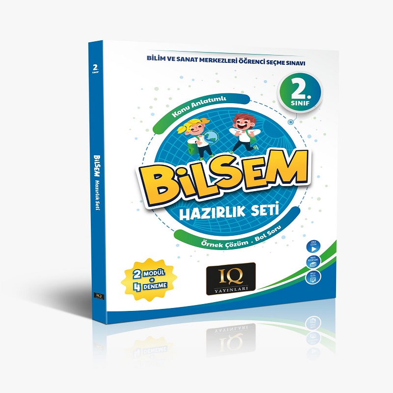Paraf Yayınları IQ 2. Sınıf Bilsem Hazırlık Seti Paraf Yayınları IQ 2. Sınıf Bilsem Hazırlık Seti