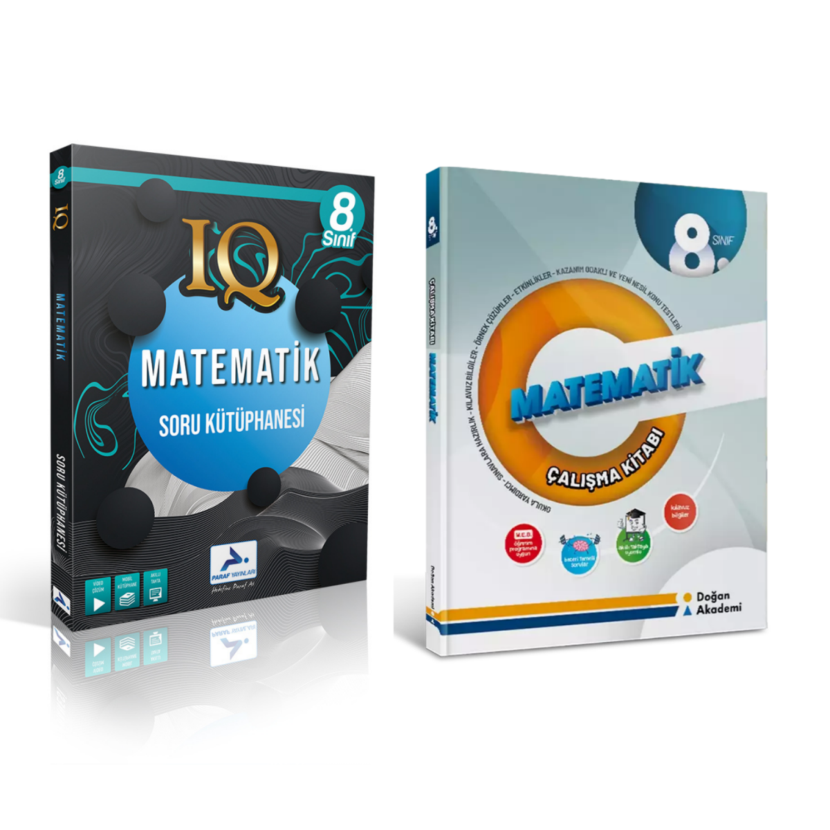 Paraf Yayınları Iq 8.sınıf Matematik &  Matematik Çalışma Kitabı