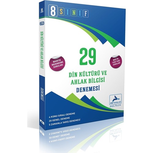 8. Sınıf Din Kültürü Ve Ahlak Bilgisi 29 Deneme