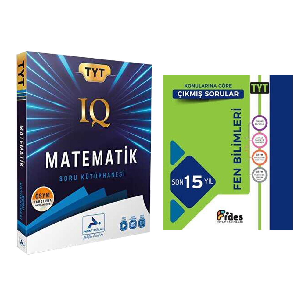 Paraf Tyt Iq Matematik Soru Kütüphanesi + Fen Bilimleri Paraf Tyt Iq Matematik Soru Kütüphanesi + Fen Bilimleri