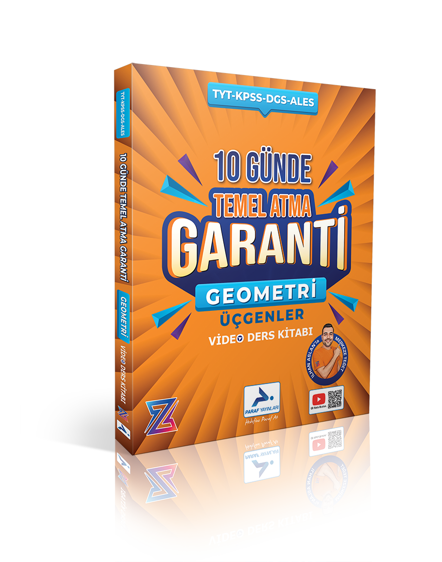 Paraf Z Takım 10 Günde Temel Atma Garanti Geometri Video Ders Kitabı