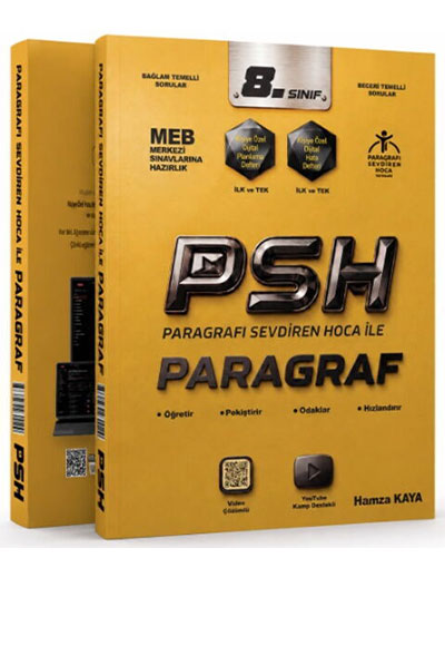 Paragrafı Sevdiren Hoca 8. Sınıf Paragraf Soru Bankası