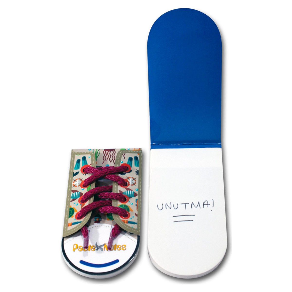 Paste Notes Ayakkabılı Bloknot Kırmızı Bağcıklı Paste Notes Ayakkabılı Bloknot Kırmızı Bağcıklı