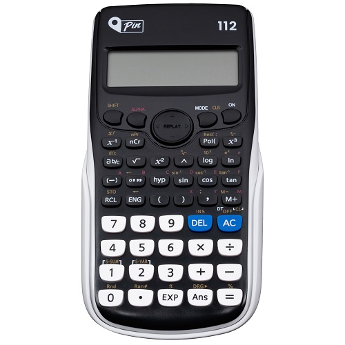 Pin 240 Fonksiyonlu Hesap Makinesi Siyah Pin 240 Fonksiyonlu Hesap Makinesi Siyah