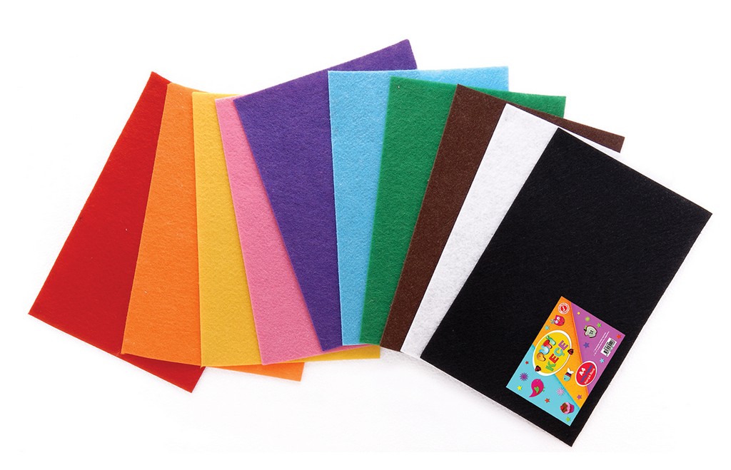 Puti A4 Keçe 10 Lu Karışık Renk Puti A4 Keçe 10 Lu Karışık Renk