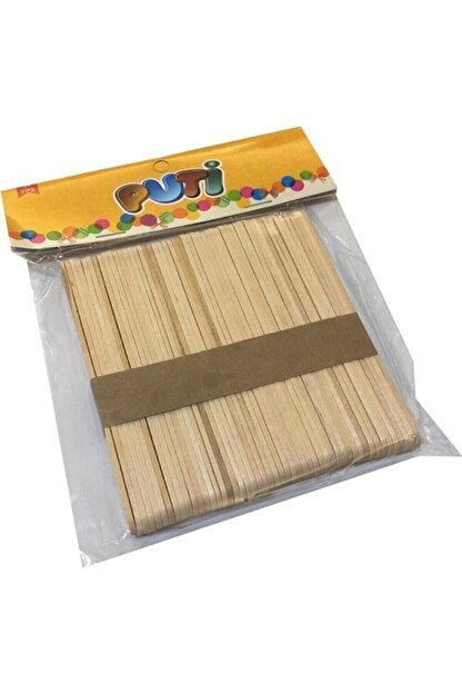 Puti Dondurma Çubuğu Naturel 50 Adet Puti Dondurma Çubuğu Naturel 50 Adet