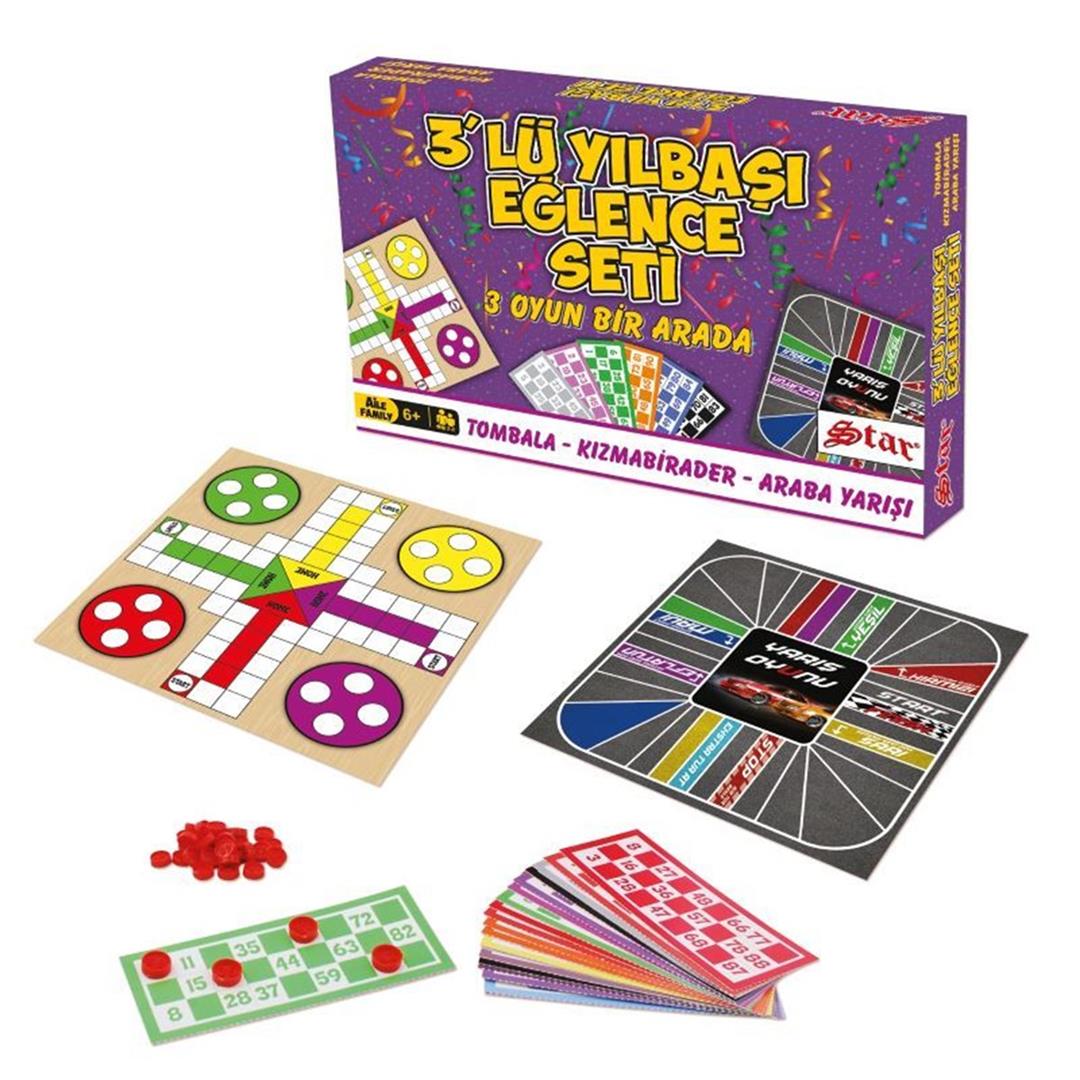 Star 3'lü Yılbaşı Eğlence Seti Star 3'lü Yılbaşı Eğlence Seti