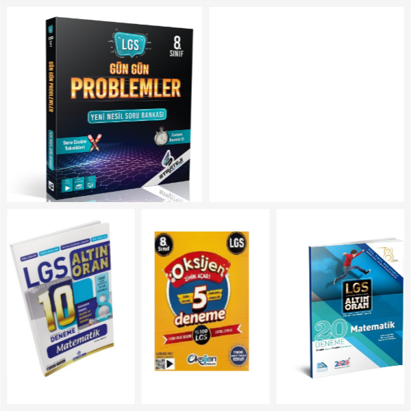 Strateji Yayınları 8.sınıf Lgs Gün Gün Problemler Soru Bankası & Lgs Denemeleri Strateji Yayınları 8.sınıf Lgs Gün Gün Problemler Soru Bankası & Lgs Denemeleri