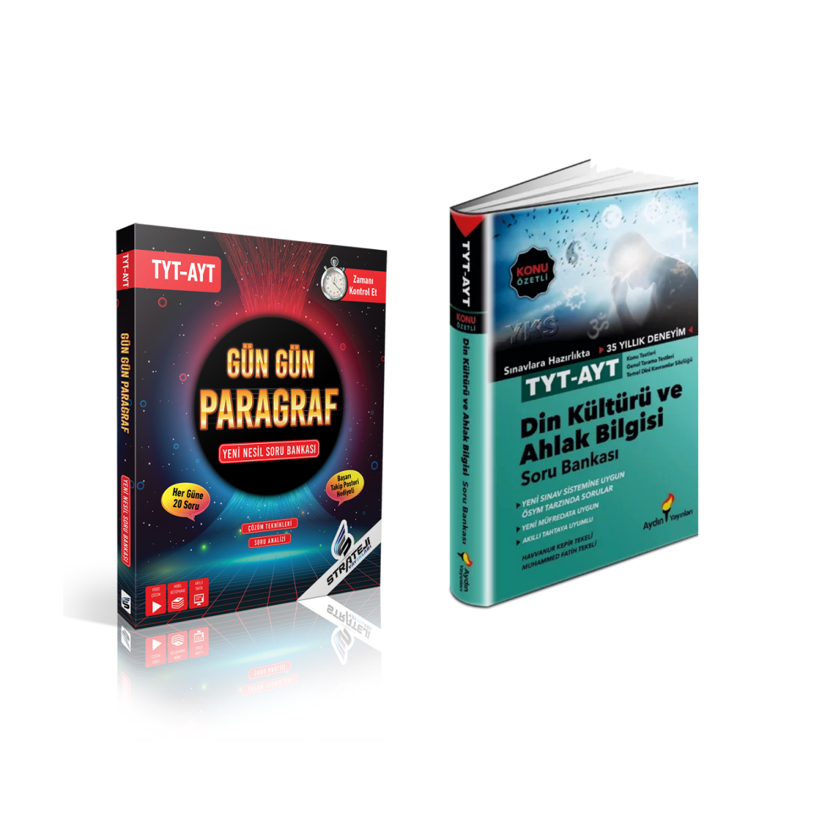 Strateji Yayınları Tyt - Ayt Gün Gün Paragraf & Aydın Yayınları Din Kültürü Ve Ahlak Bilgisi Soru Bankası Strateji Yayınları Tyt - Ayt Gün Gün Paragraf & Aydın Yayınları Din Kültürü Ve Ahlak Bilgisi Soru Bankası