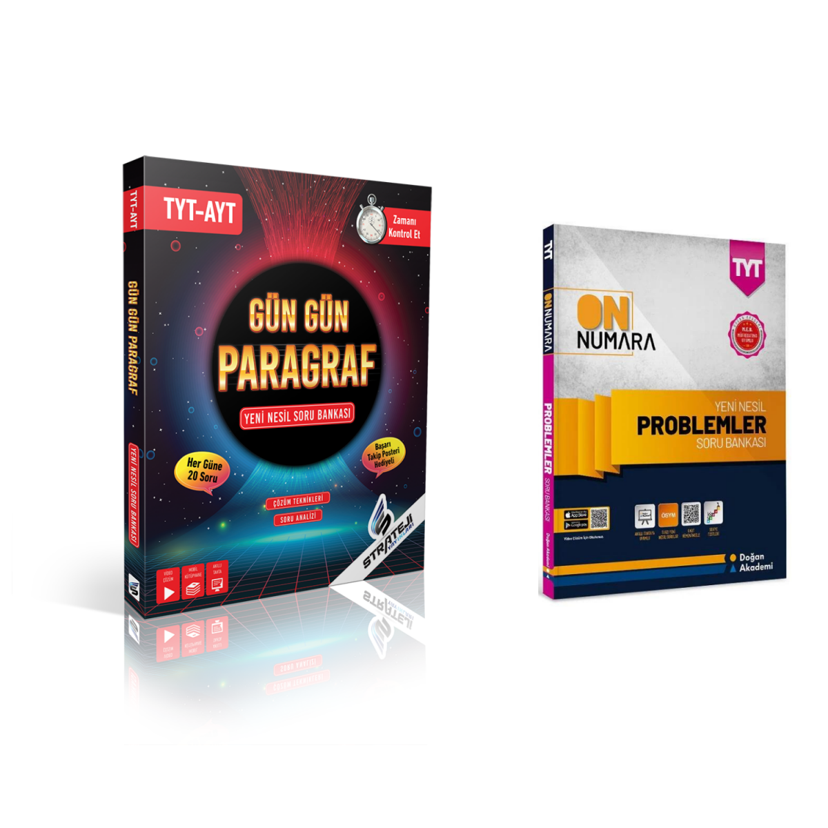 Strateji Yayınları Tyt-ayt Gün Gün Paragraf & Tyt On Numara Problemler Strateji Yayınları Tyt-ayt Gün Gün Paragraf & Tyt On Numara Problemler