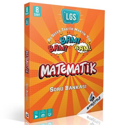 Strateji Lgs 8. Sınıf Bam Bam Matematik Soru Bankası