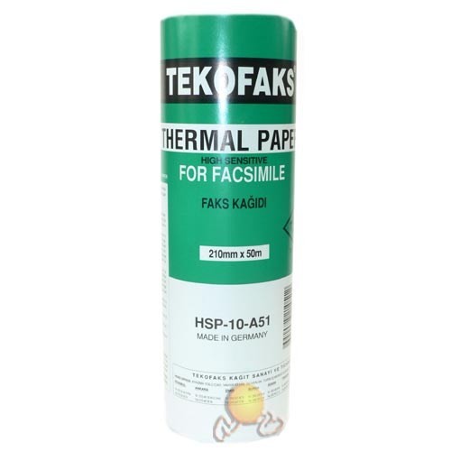 Tekofaks 210x50m Faks Kağıdı Tekofaks 210x50m Faks Kağıdı