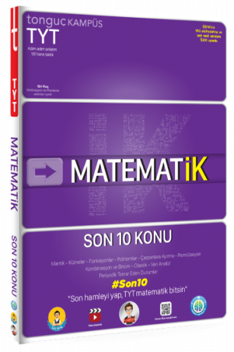Tonguç Akademi Tyt Matematik Son 10 Konu Tonguç Akademi Tyt Matematik Son 10 Konu