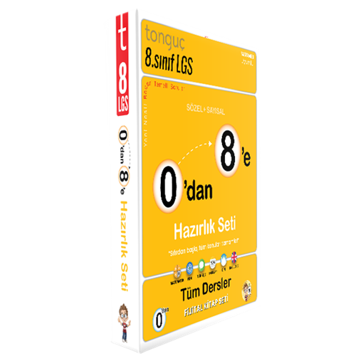 Tonguç Yayınları 0'dan 8'e Hazırlık Seti