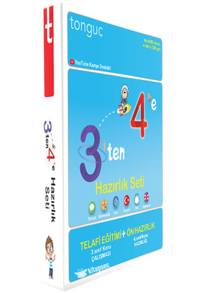 Tonguç Yayınları 3`ten 4`e Hazırlık Seti
