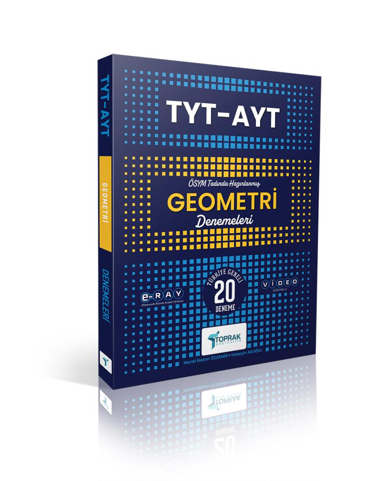 Toprak TYT-AYT Geometri Deneme Kitabı Toprak TYT-AYT Geometri Deneme Kitabı