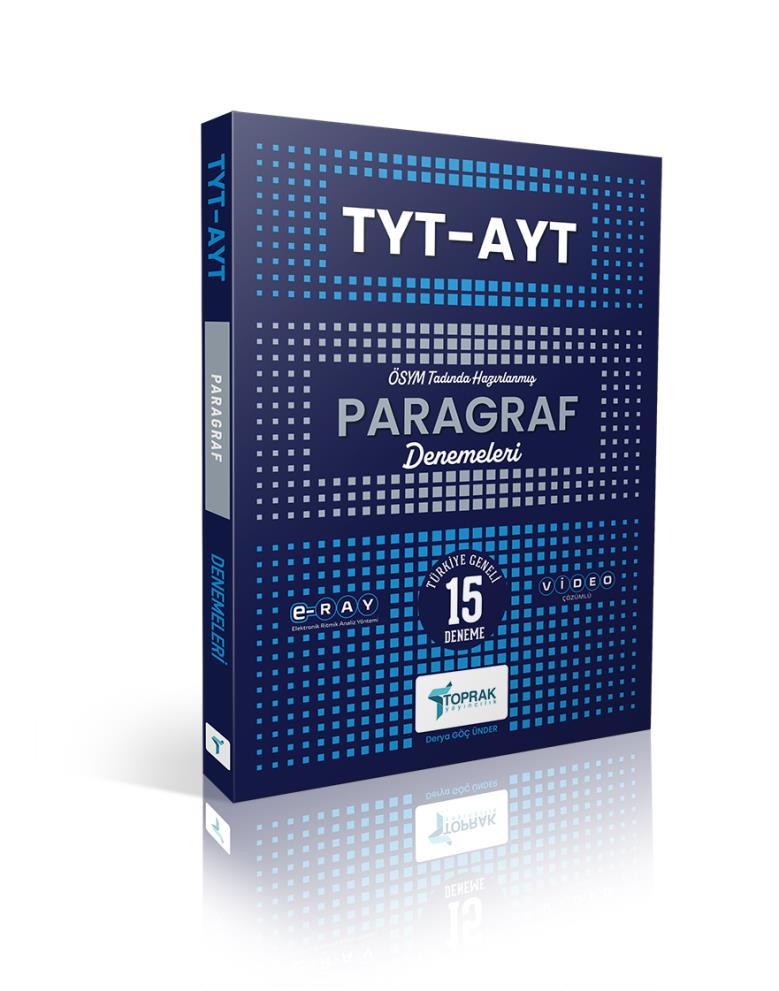 Toprak TYT-AYT Paragraf Deneme Kitabı