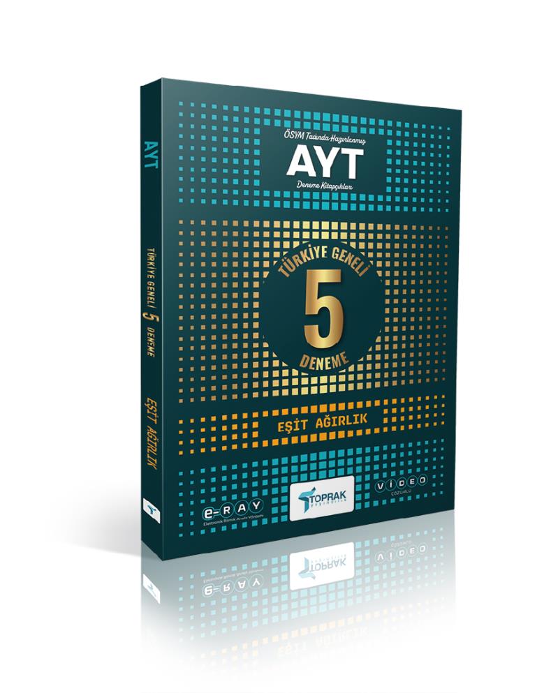 Toprak Yayıncılık AYT 5 Deneme (Eşit Ağırlık)