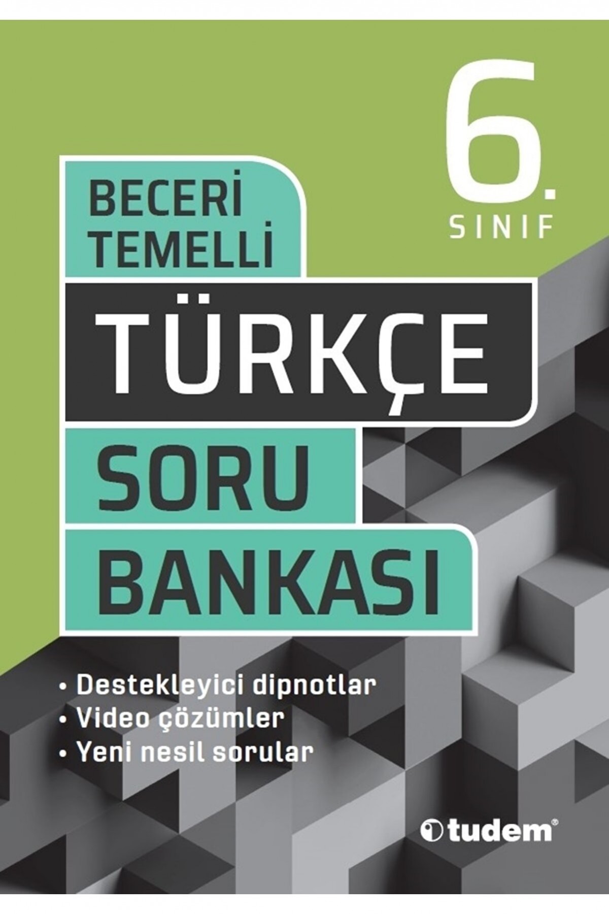 Tudem Yayınları 6. Sınıf Türkçe Beceri Temelli Soru Bankası