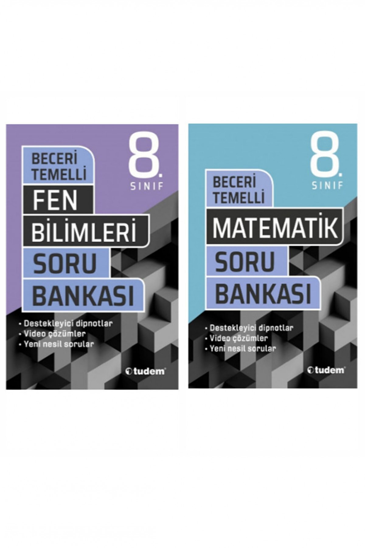 Tudem Yayınları 8.sınıf Fen Bilimleri&matematik Soru Bankası