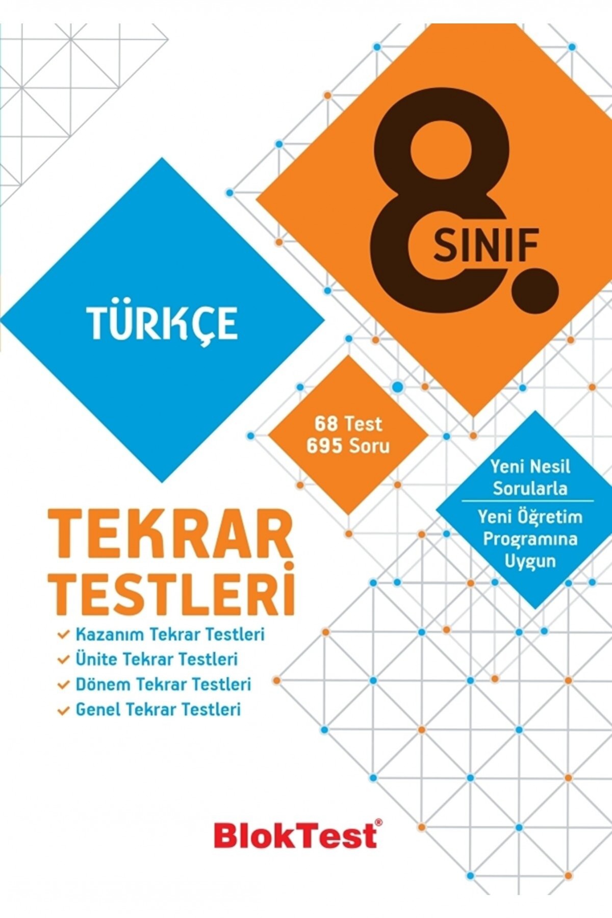 Tudem Yayınları 8.sınıf Türkçe Tekrar Testleri