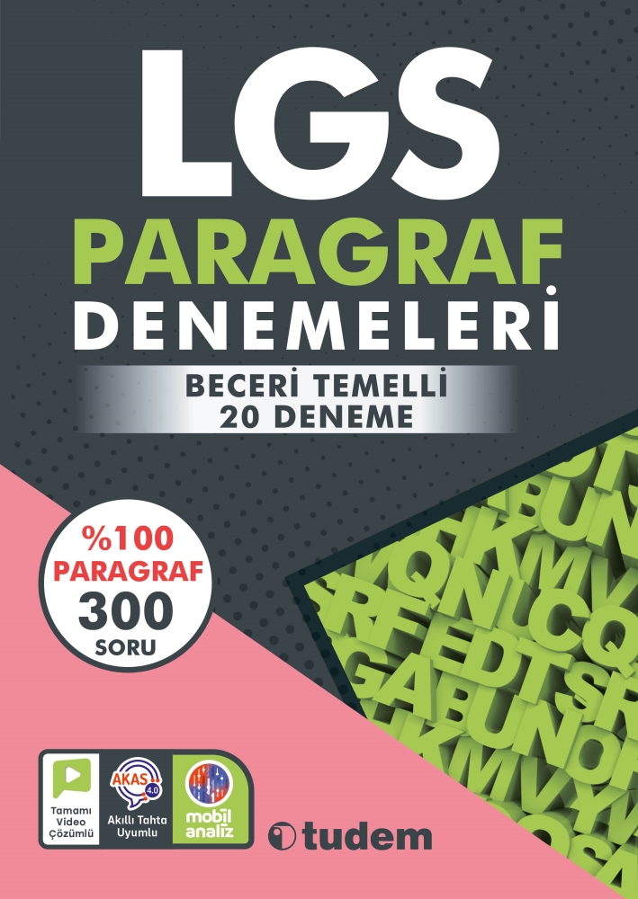 Tudem Yayınları Lgs Paragraf Denemeleri Tudem Yayınları Lgs Paragraf Denemeleri