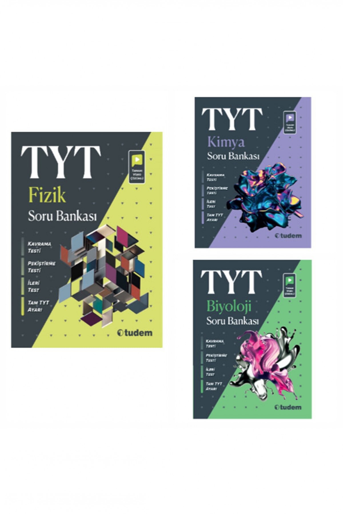 Tudem Yayınları Tyt Fizik&kimya&biyoloji Soru Bankası