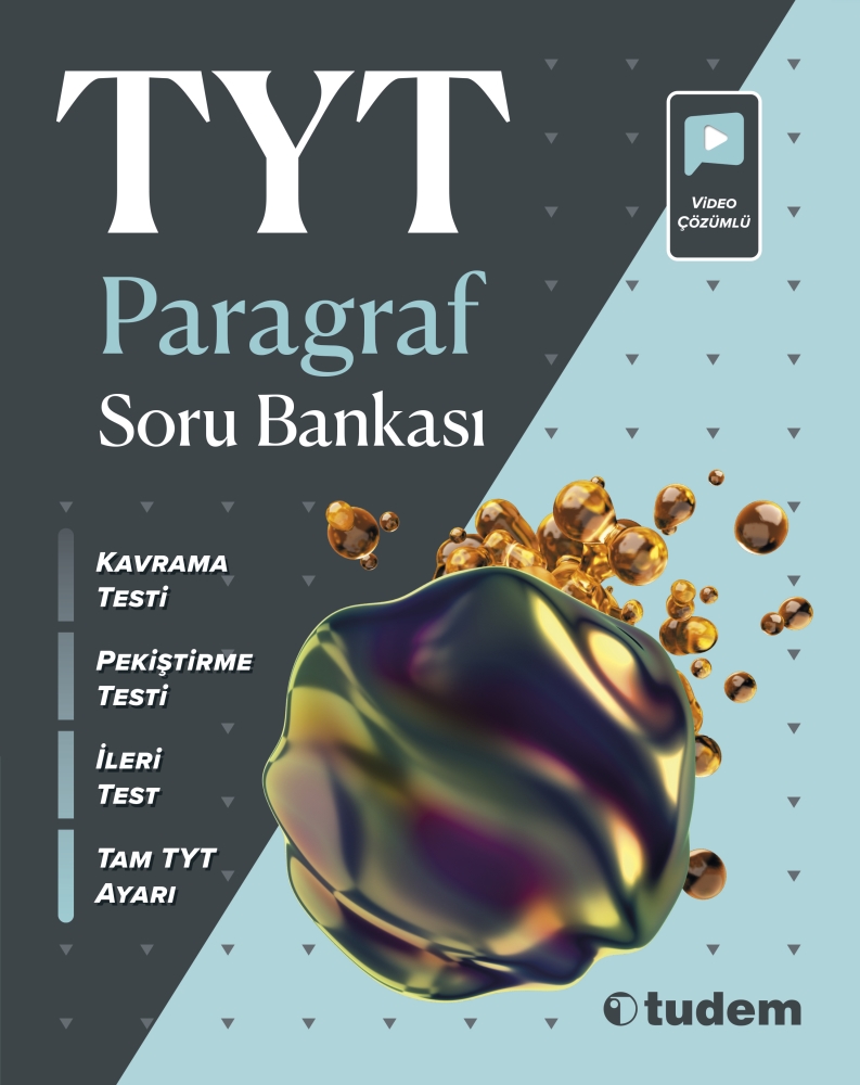 Tudem Yayınları Tyt Paragraf Soru Bankası
