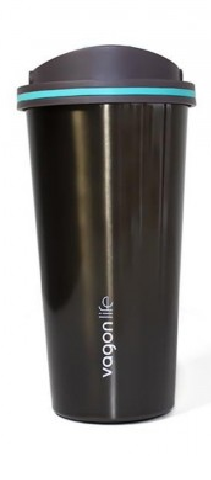 Uzspace Vagonlife 500 Ml Paslanmaz Mug Siyah Matara Uzspace Vagonlife 500 Ml Paslanmaz Mug Siyah Matara